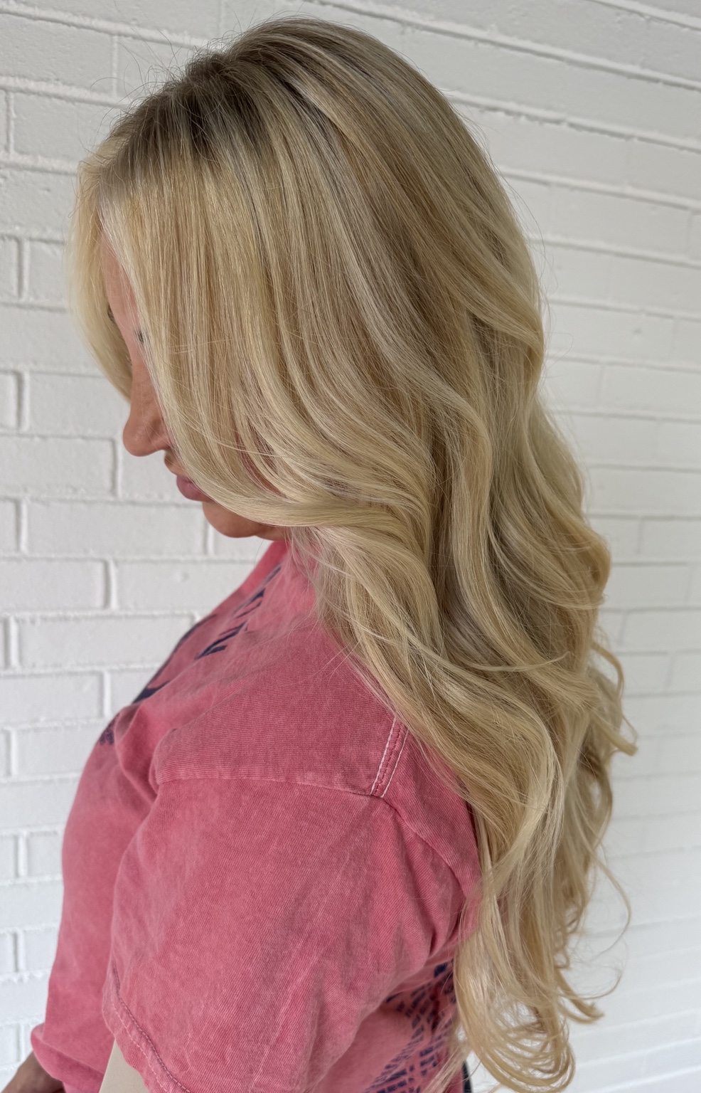 Blonde hair color