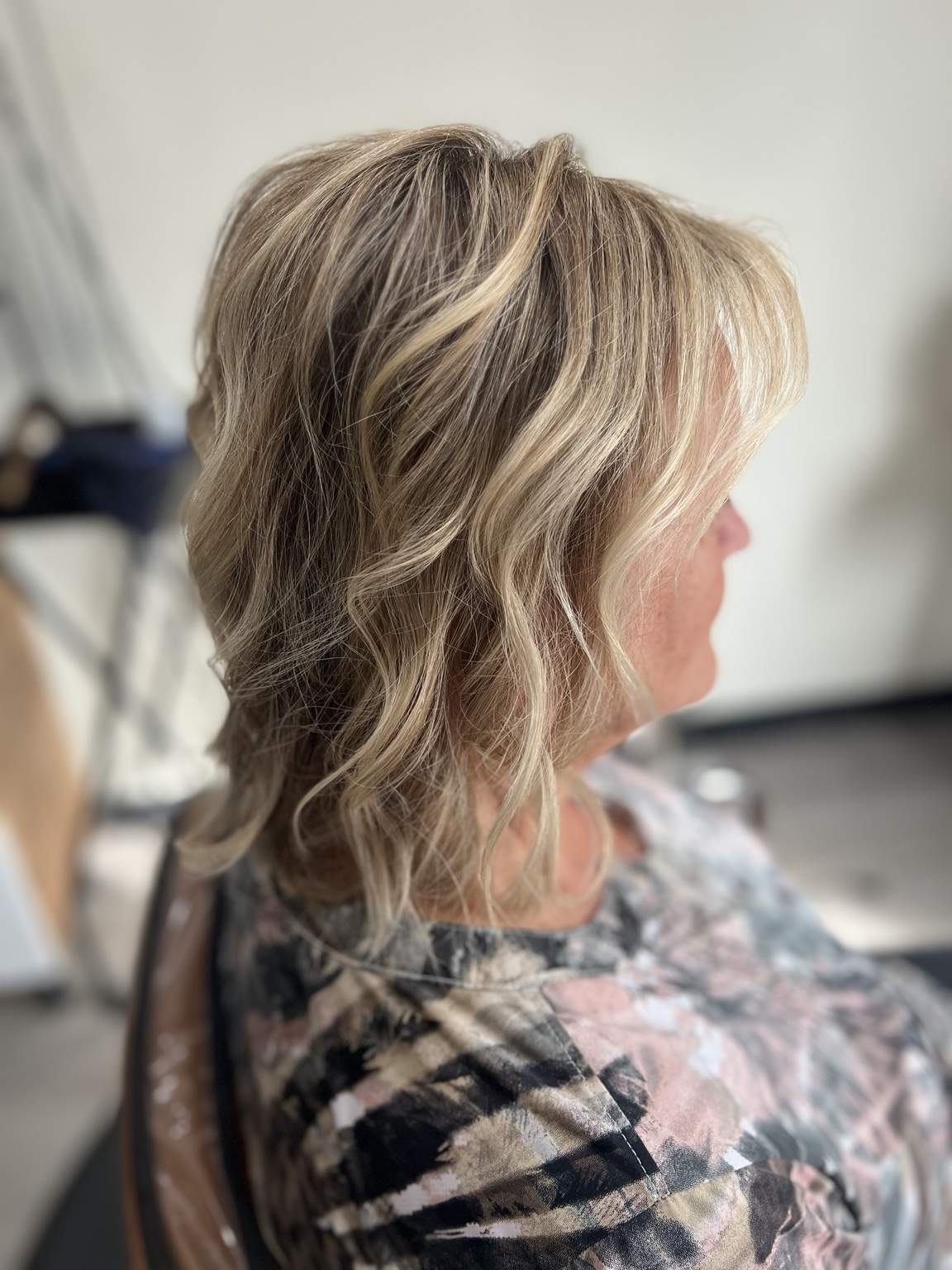 Gray blending hair color