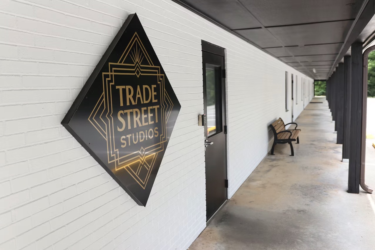 Trade Street Studios sign